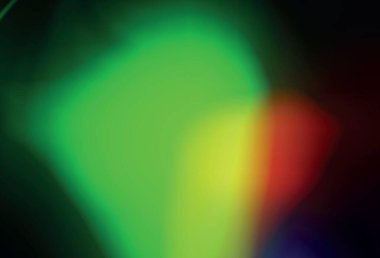 Açık yeşil, kırmızı vektör parlak soyut düzen. Yaratıcı illüstrasyon, yarım tonlu ve eğimli. Marka kitabınız için yeni biçim tasarımı.