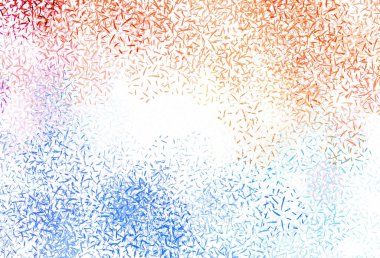 Açık pembe, parlak çizgili mavi vektör arkaplan. Bulanık dekoratif tasarım basit bir şekilde çizgilerle. Reklamlar, posterler, afişler için desen.