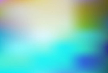 Açık pembe, mavi vektör soyut bulanık arkaplan. Gradyan ile modern soyut çizim. İş tasarımınız için yeni biçim.