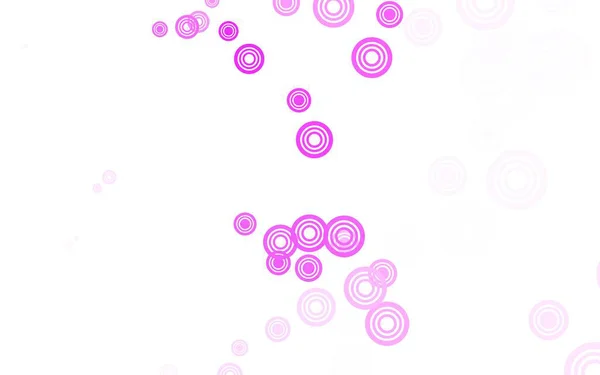 Luz Fondo Vector Púrpura Con Burbujas Burbujas Borrosas Sobre Fondo — Archivo Imágenes Vectoriales