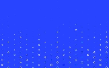 Kabarcıklı hafif BLUE vektör arkaplanı. Soyut arka planda bulanık kabarcıklar ve renkli gradyan. Fütürist reklamlar ve kitapçıklar için şablon.