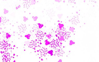 Soyut şekilli ışık çok renkli vektör arkaplanı. Renkli rastgele şekillerle modern soyut illüstrasyon. Kartvizitiniz için modern tasarım.