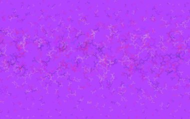 Yapay zeka ağıyla açık pembe vektör deseni. Soyut şablondaki yapay zeka şekilleriyle parlayan illüstrasyon. Teklif verilerinin tanıtımı için akıllı tasarım.