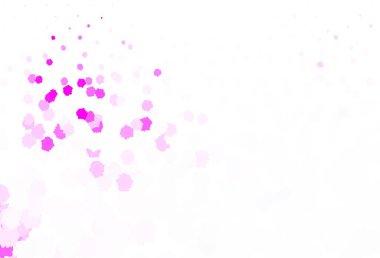 Soyut şekilli açık pembe vektör arkaplanı. Modern tarzda değişen renkli kaotik formlar. İşiniz için en iyi akıllı tasarım.