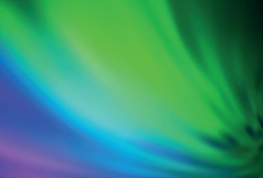 Açık pembe, yeşil vektör soyut bulanık arkaplan. Renkli soyut çizimler ve gradyan. Marka kitabınız için yeni biçim tasarımı.