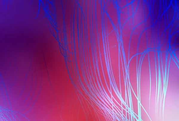 Hellrosa Roter Vektor Abstrakter Verschwommener Hintergrund Glitzernde Abstrakte Illustration Mit — Stockvektor