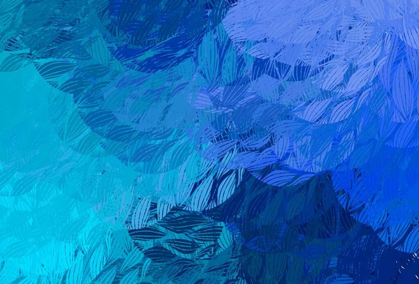 Rastgele biçimli açık mavi vektör deseni. Renkli rastgele şekillerle modern soyut illüstrasyon. Kartvizitiniz için modern tasarım.