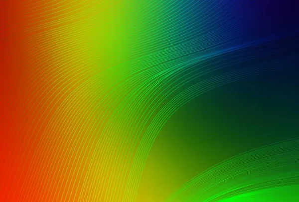 Vettore Multicolore Scuro Offuscata Brillantezza Texture Astratta Illustrazione Colori Completamente — Vettoriale Stock