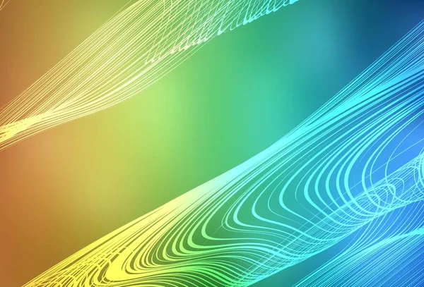 Açık mavi, sarı vektör bulanık parlak soyut doku. Görüntü tarzında tamamen yeni bir renkli çizim. Marka kitabı için zarif bir arkaplan.