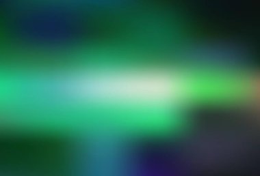 Açık mavi, yeşil vektör soyut parlak desen. Soyut ve gradyan renkte renkli çizimler. İşiniz için en iyi bulanık tasarım..