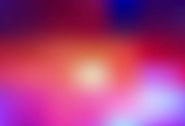 Açık pembe, sarı vektör renkli bulanık arkaplan. Parlak renkli bir illüstrasyon. İşiniz için en iyi bulanık tasarım..