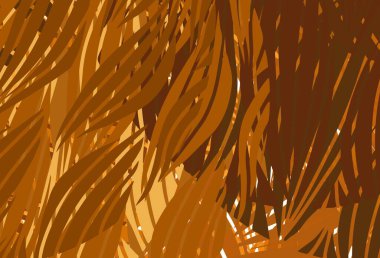 Soyut biçimlerde Light Orange vektör dokusu. Modern tarzda değişen renkli kaotik formlar. Bir cep telefonu için arka plan.