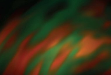 Koyu yeşil, sarı vektör renkli soyut arkaplan. Eğilimli zarif, parlak bir çizim. Tasarımlar için arka plan.