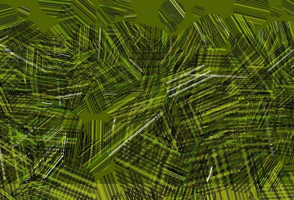 Светло Зеленый Желтый Векторный Отрезок Точками Размытый Декоративный Дизайн Абстрактном — стоковый вектор
