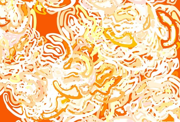 Φως Πορτοκαλί Διάνυσμα Φόντο Αφηρημένα Σχήματα Απλή Πολύχρωμη Απεικόνιση Αφηρημένα — Διανυσματικό Αρχείο