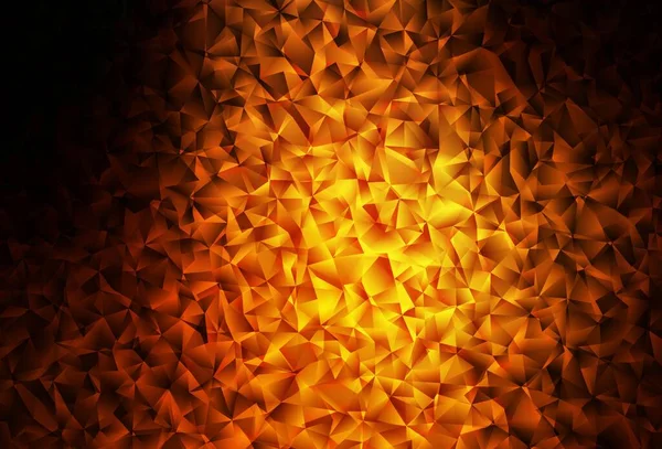 Dunkelrote Vektor Polygonale Vorlage Geometrische Illustration Origami Stil Mit Farbverlauf — Stockvektor
