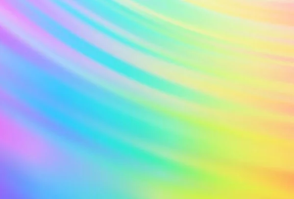 Licht Multicolor Vector Wazig Glans Abstracte Template Kleurrijke Abstracte Illustratie — Stockvector