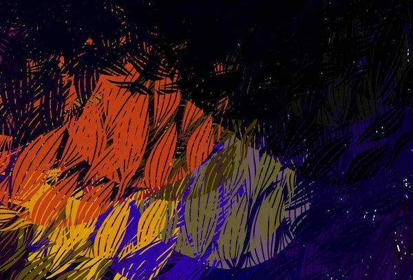 Светлый Многоцветный Векторный Фон Абстрактными Формами Современная Абстрактная Иллюстрация Красочными — стоковый вектор