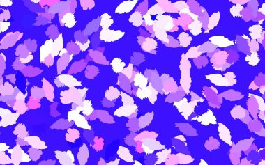 Açık Mor, soyut şekilli pembe vektör dokusu. Soyut tarzda rengarenk gradyan şekilleri olan bir resim. İşiniz için en iyi akıllı tasarım.