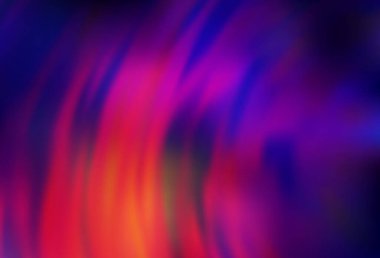 Koyu pembe, sarı vektör soyut parlak şablonu bulanıklaştırdı. Soyut ve gradyan renkte renkli çizimler. Bir cep telefonu için arka plan.