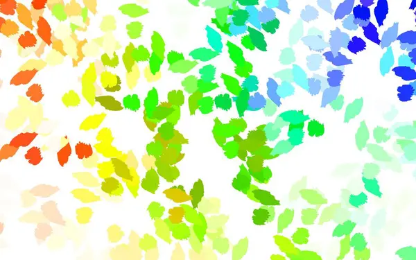 Textura Vetorial Multicolorida Clara Com Formas Abstratas Formas Caóticas Coloridas — Vetor de Stock