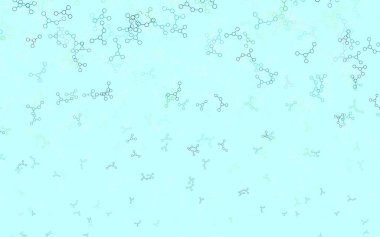 Yapay zeka formlarıyla Light Gray vektör arkaplanı. Renkli yapay zeka yapısı, eğimli çizgiler ve noktalar. Poster ve teknoloji sembolü.