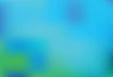 Açık mavi vektör bulanık ve renkli desen. Yaratıcı illüstrasyon, yarım tonlu ve eğimli. Marka kitabınız için yeni biçim tasarımı.