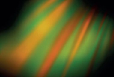 Koyu yeşil, sarı vektör soyut parlak desen. Renkli soyut çizimler ve gradyan. Marka kitabınız için yeni biçim tasarımı.