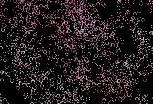Σκούρο Ροζ Κίτρινο Διάνυσμα Υφή Τεχνητή Νοημοσύνη Έννοια Αφηρημένη Απεικόνιση — Διανυσματικό Αρχείο