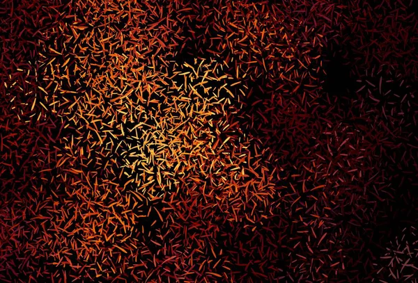 Темно Оранжевая Векторная Текстура Цветными Линиями Линии Размытом Абстрактном Фоне — стоковый вектор
