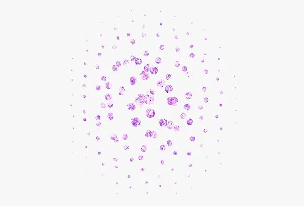 Světle Fialová Růžové Vektorové Pozadí Skvrnami Třpytivé Abstraktní Ilustrace Rozmazanými — Stockový vektor