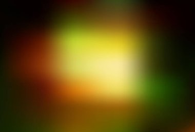 Koyu Turuncu vektör şablonu bulanıklaştırdı. Görüntü stili ve gradyanı olan yeni renkli çizimler. Tasarımının yeni yolu.