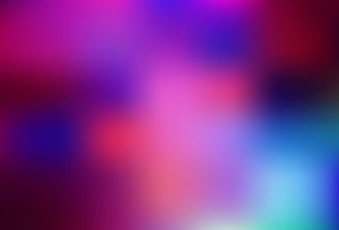 Açık pembe, mavi vektör bulanık ve renkli desen. Renkli soyut çizimler ve gradyan. Tasarımının yeni yolu.