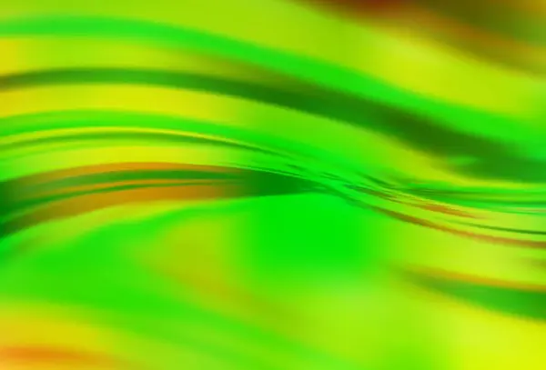 Vert Clair Texture Abstraite Lumineuse Vectorielle Jaune Illustration Abstraite Colorée — Image vectorielle