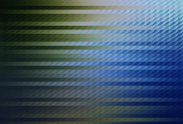 Темно Синій Зелений Векторний Візерунок Випадковими Формами Ілюстрація Барвистими Градієнтними — стоковий вектор