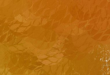 Soyut biçimlerde Light Orange vektör dokusu. Rastgele şekillerle soyut tarzda dekoratif tasarım. Web siteniz için basit tasarım.