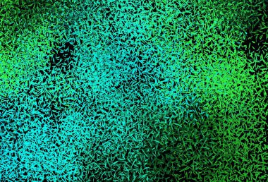 Keskin çizgileri olan koyu yeşil vektör deseni. Çizgilerle modern geometrik soyut çizim. Reklam, kitapçıklar, broşürler için desen.