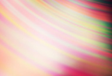 Açık pembe, sarı vektör parlak dokuyu bulanıklaştırdı. Soyut renkli gradyan çizimi. Marka kitabınız için yeni biçim tasarımı.