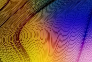 Koyu pembe, sarı vektör soyut bulanık arkaplan. Gradyan ile modern soyut çizim. İşiniz için yeni tasarım.