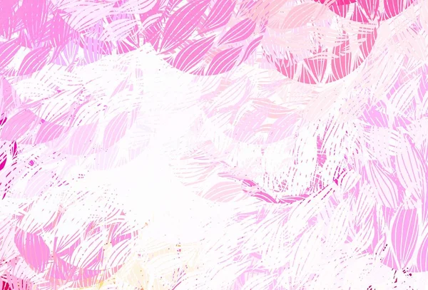 Hellviolette Rosa Vektortextur Mit Abstrakten Formen Illustration Mit Farbenfrohen Verlaufsformen — Stockvektor