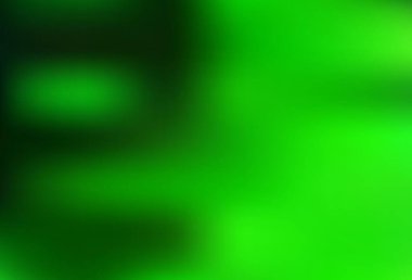 Açık yeşil vektör renkli bulanık arkaplan. Parlak renkli bir illüstrasyon. Marka kitabınız için yeni biçim tasarımı.