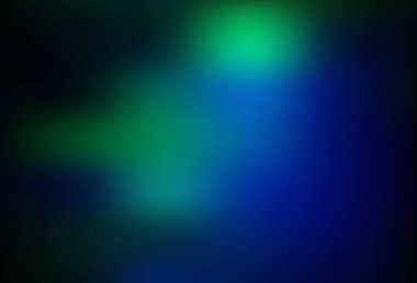 Koyu mavi, çizgileri olan yeşil vektör deseni. Soyut ve gradyan biçiminde geometrik çizim. İş tasarımınız için şablon.