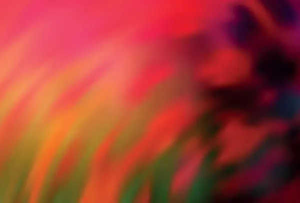 Dunkelroter Gelber Vektor Farbenfroher Unschärfehintergrund Glitzernde Abstrakte Illustration Mit Gradientendesign — Stockvektor