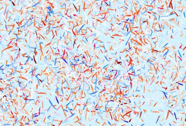 Düz çizgileri olan hafif turuncu vektör düzeni. Çizgilerle modern geometrik soyut çizim. İş ilanınız için akıllı tasarım.