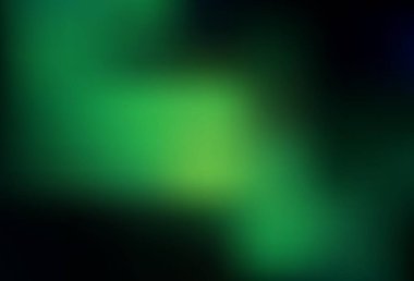 Koyu yeşil vektör parlak şablonu bulanıklaştırdı. Parlak renkli bir illüstrasyon. İş tasarımınız için yeni biçim.