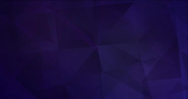 4K koyu mor çokgen akış videosu.