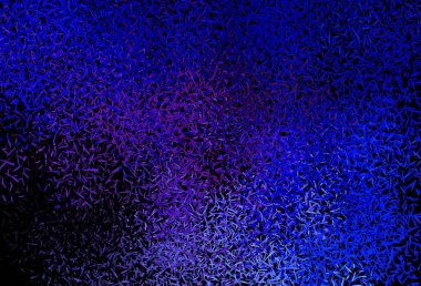 Koyu pembe, düz çizgileri olan mavi vektör düzeni. Soyut şablon üzerinde çizgileri olan renkli, parlak bir illüstrasyon. Reklamlar, posterler, afişler için desen.