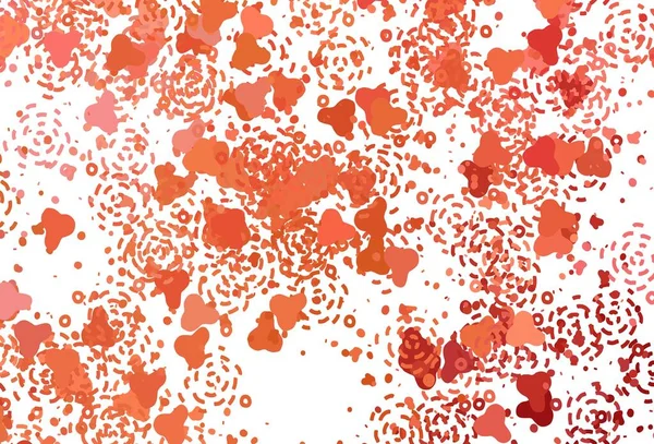 Soyut biçimlerde açık kırmızı vektör dokusu. Soyut gradyan şekilli basit renkli çizimler. Kartvizitiniz için modern tasarım.