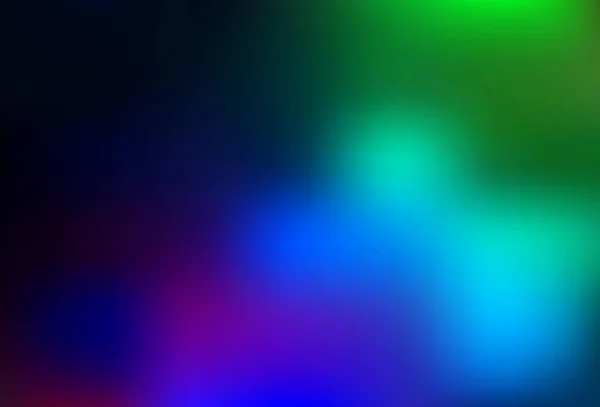 Темний Багатобарвний Вектор Розмитий Блиск Абстрактний Шаблон Барвисті Абстрактні Ілюстрації — стоковий вектор