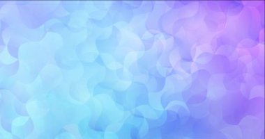 Açık pembe 4K döngüsü, parlak çizgileri olan mavi görüntüler.